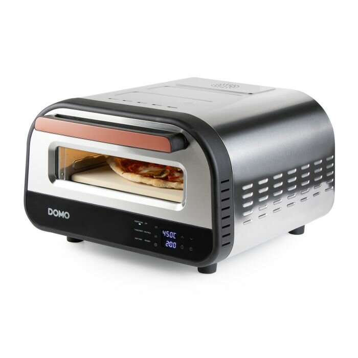 DOMO Pizzaofen &bdquo;Pizza Genius&ldquo; &ndash; Cordieritstein