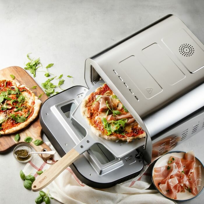 DOMO Pizzaofen &bdquo;Pizza Genius&ldquo; &ndash; Cordieritstein