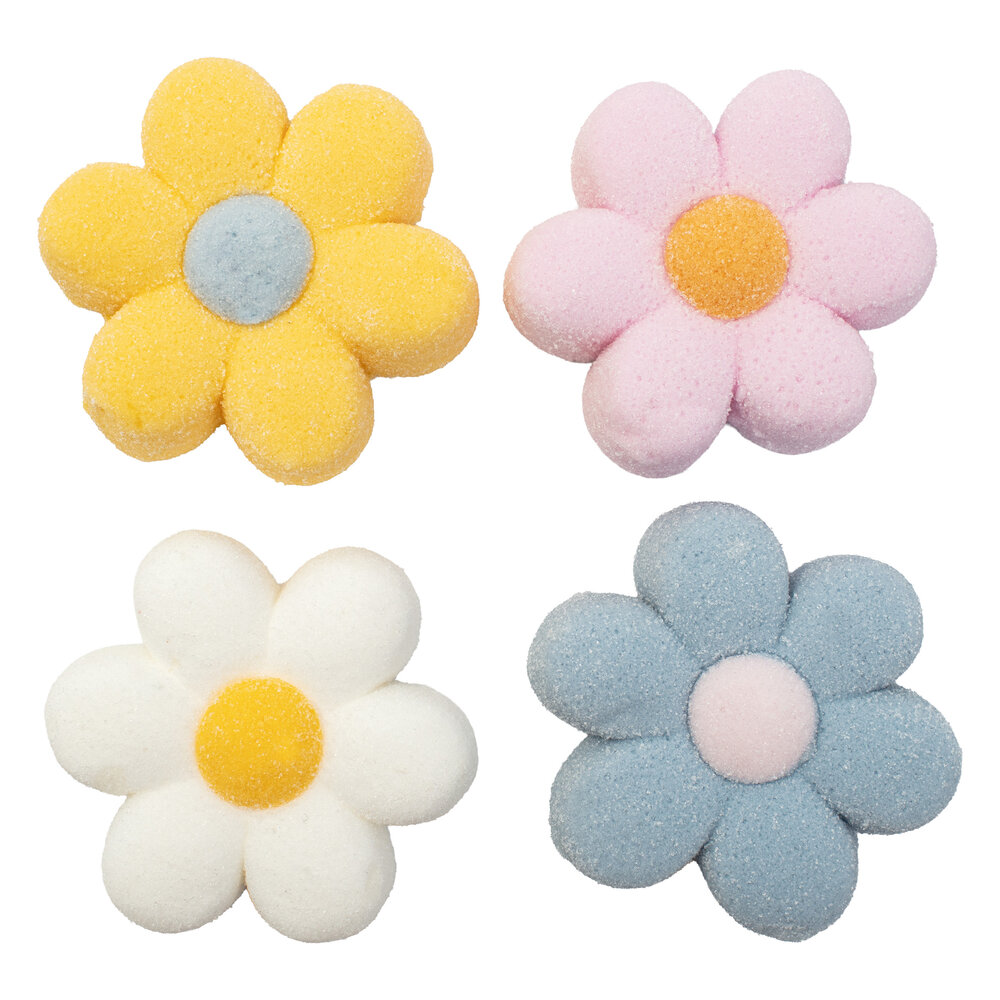 PME Marshmallow Treats &ndash; Pastel Flowers Pk/12