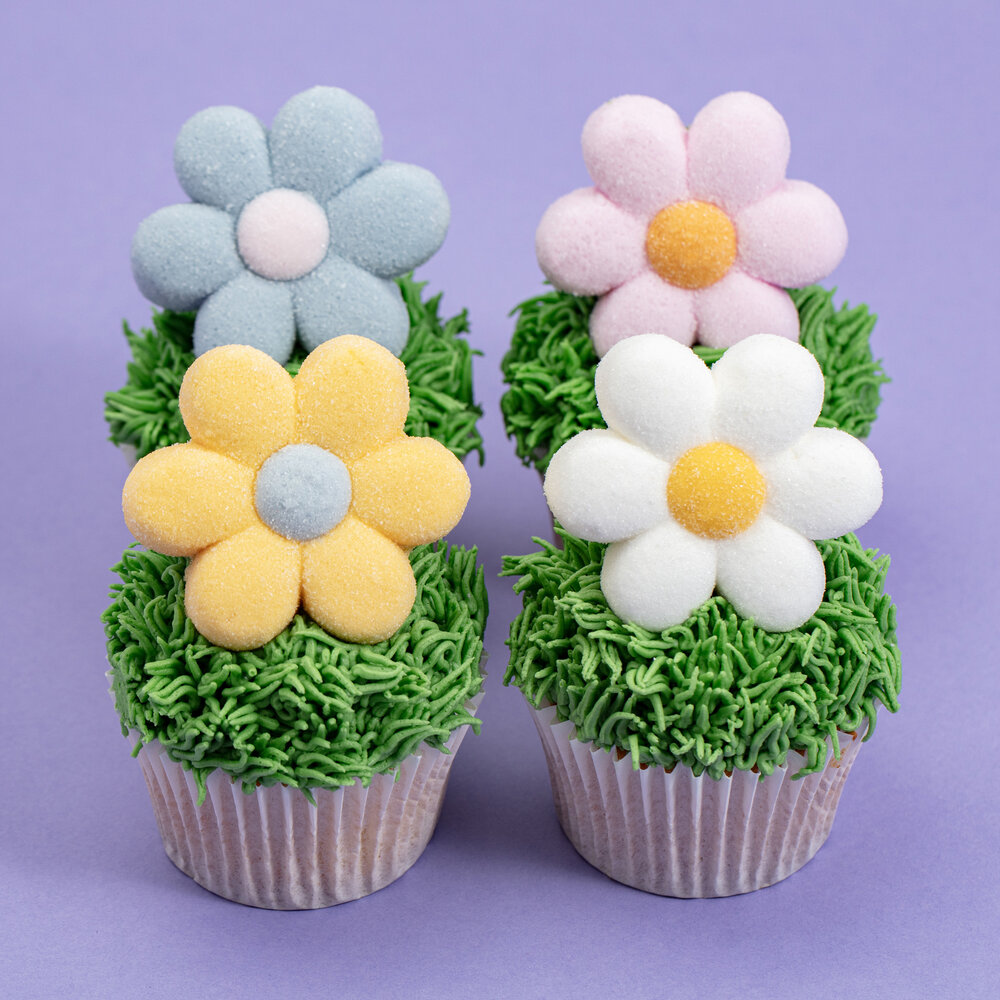 PME Marshmallow Treats &ndash; Pastel Flowers Pk/12