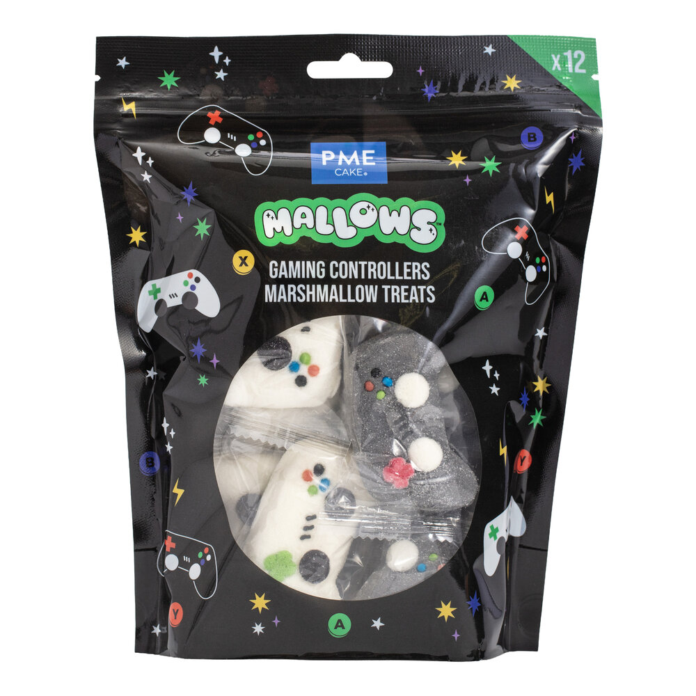 PME Marshmallow Treats &ndash; Gamecontrollers Pk/12