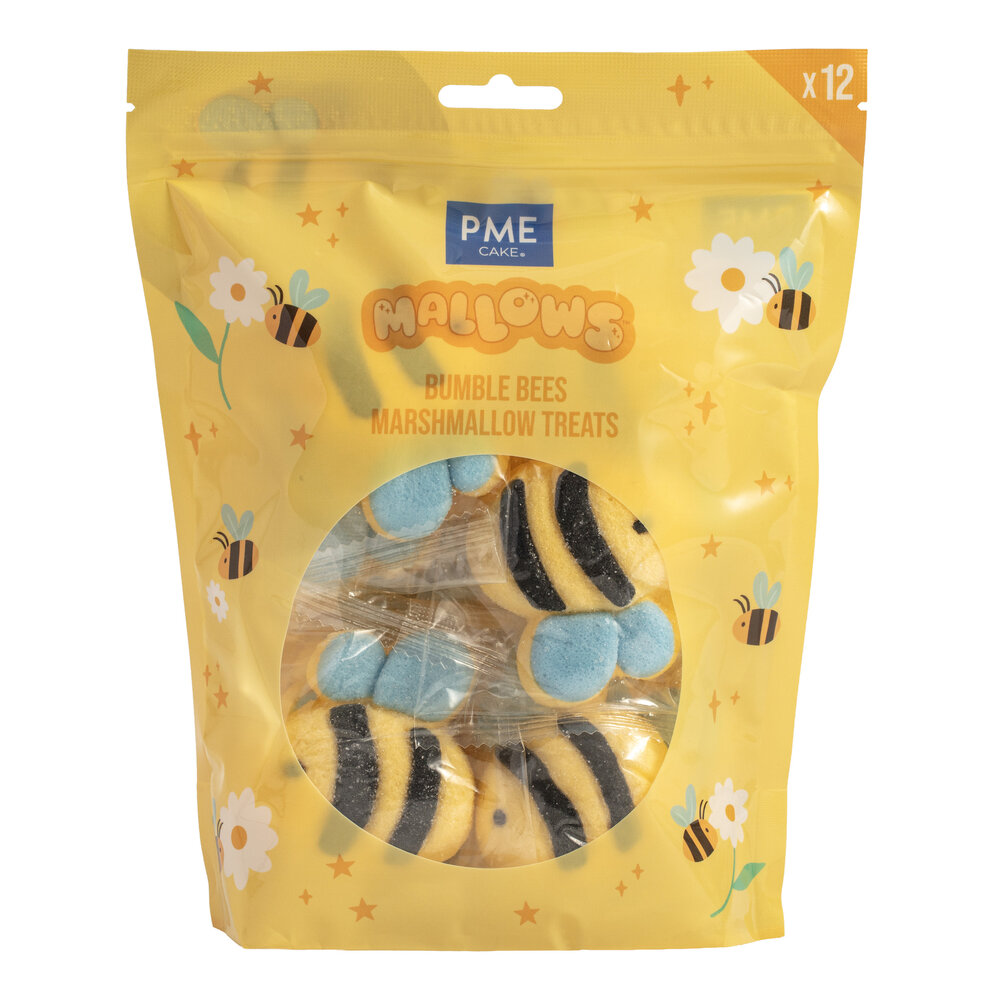 PME Marshmallow Treats &ndash; Bumblebees Pk/12