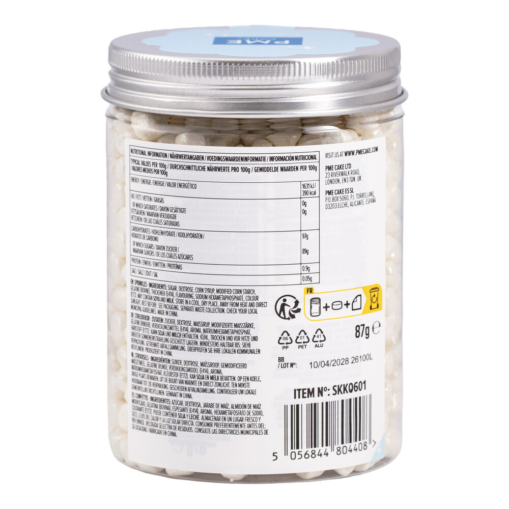 PME Crunch Mallows &ndash; Pearl White