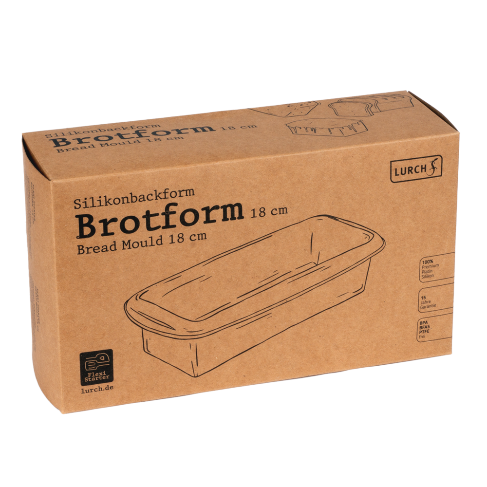 Lurch siliconen Flexi Form starter-broodvorm 18x9x6,5cm