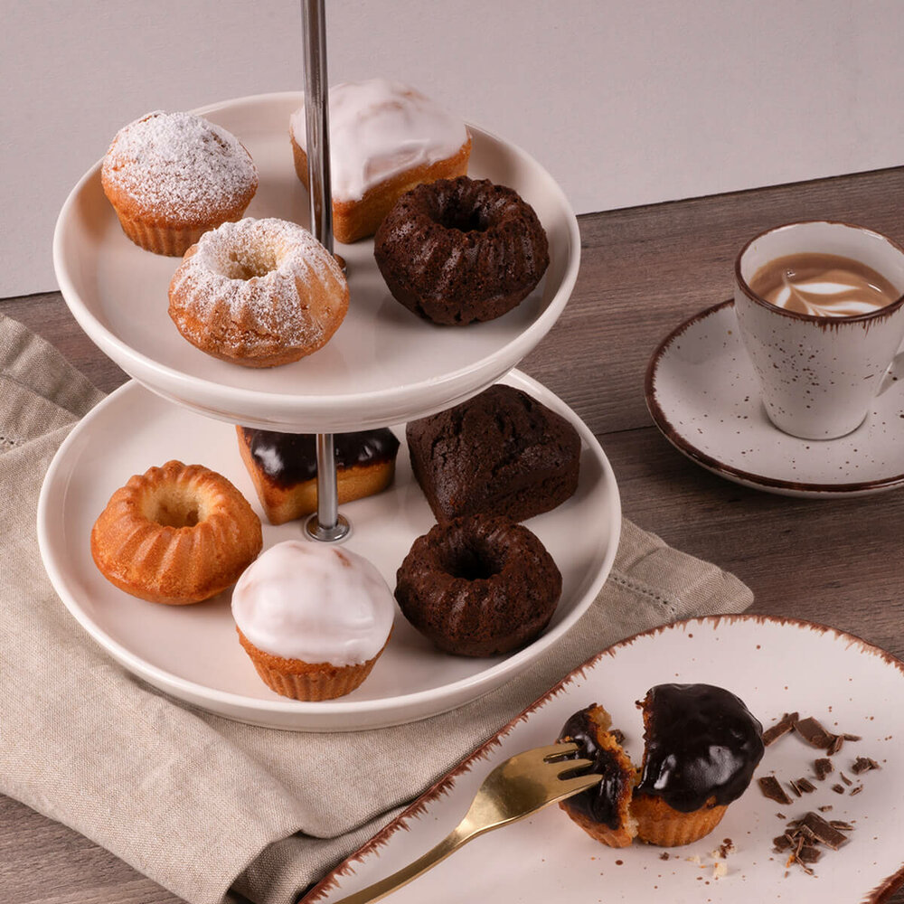 Lurch Flexi Form mini cake bakvormen set/18