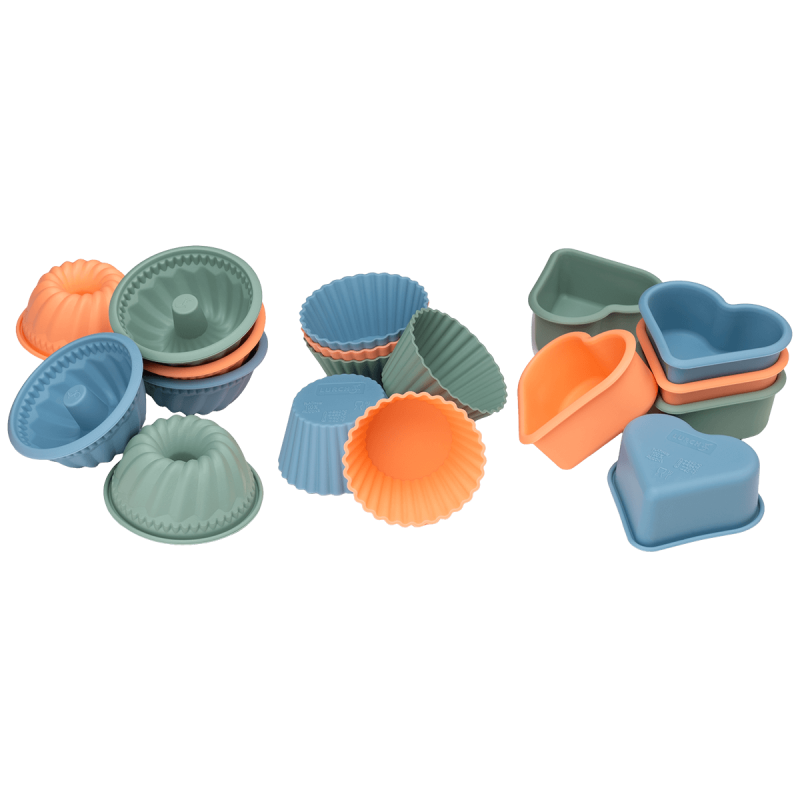 Lurch Flexi Form mini cake bakvormen set/18