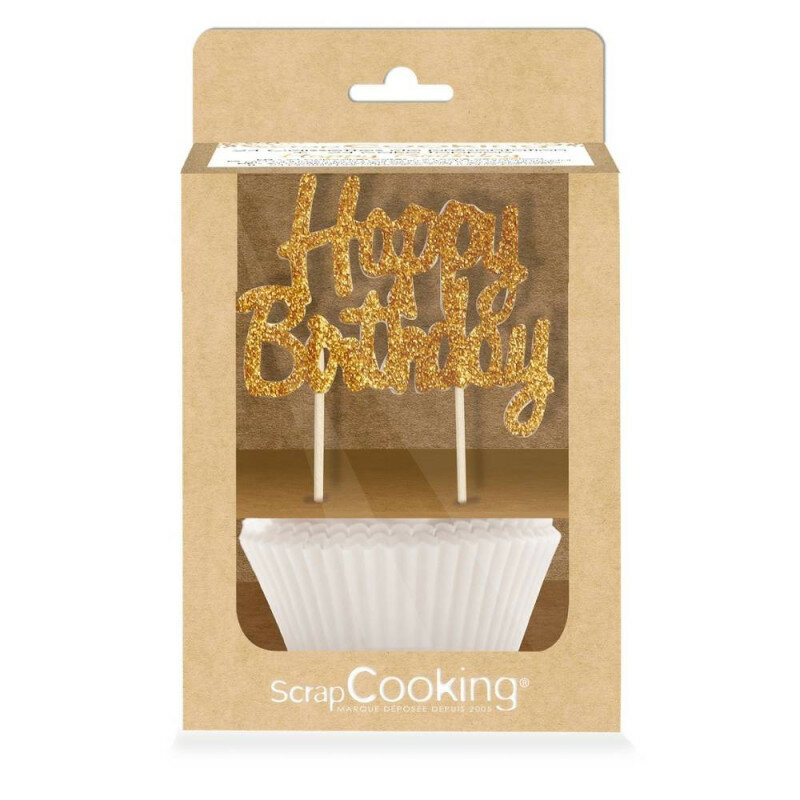 ScrapCooking Happy Birthday cupcake set/36