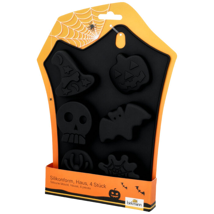Birkmann siliconen bakvorm Halloween 6 figuren