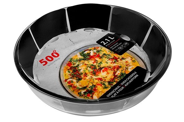 Cosy &amp; Trendy 500&deg; Ronde Glazen Ovenschaal 2,1L &ndash; &Oslash;26,2cm