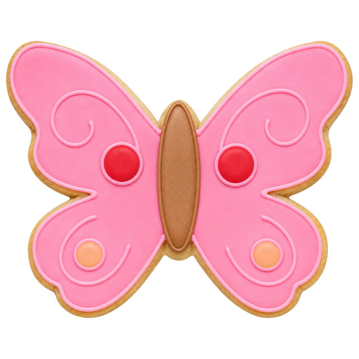 Birkmann Butterfly Embossed Cookie Cutter &ndash; 6.5 cm