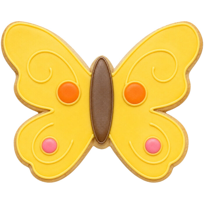 Birkmann Butterfly Embossed Cookie Cutter &ndash; 6.5 cm