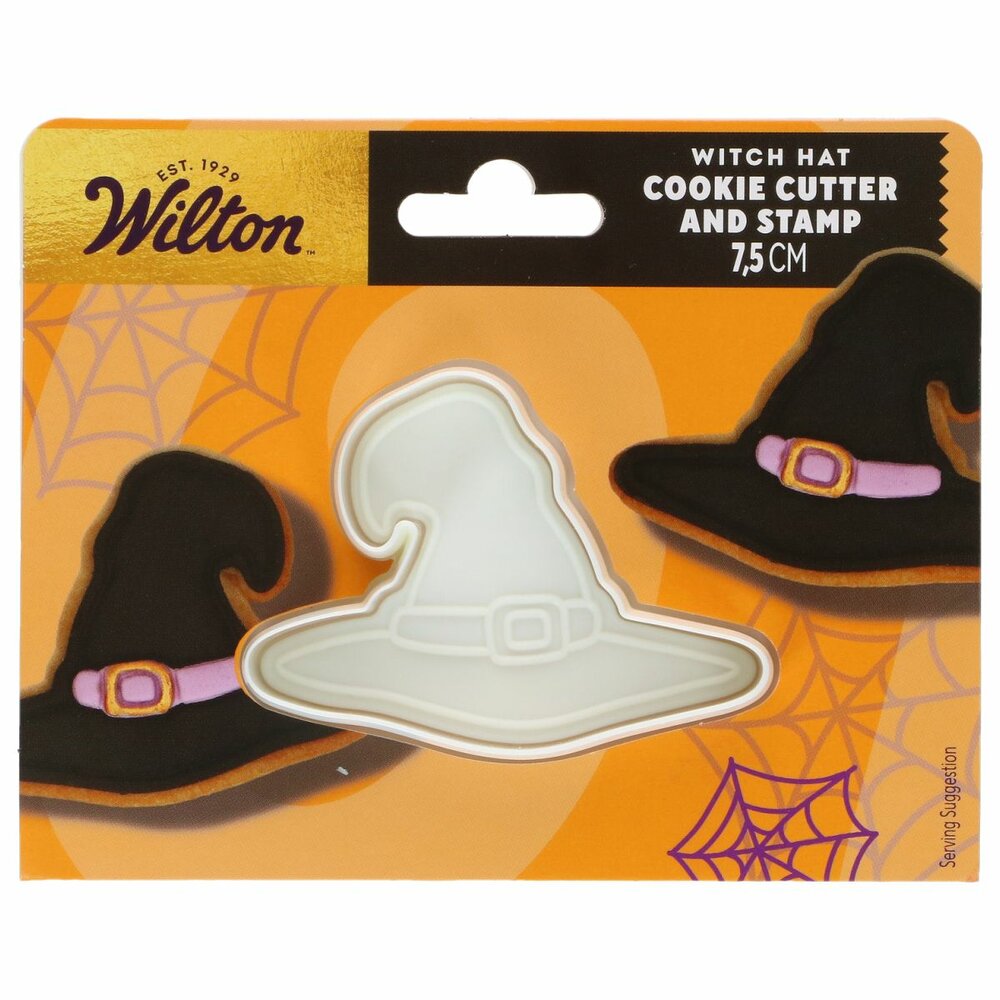 Wilton Ausstecher mit Stempel Hexenhut 7,5cm