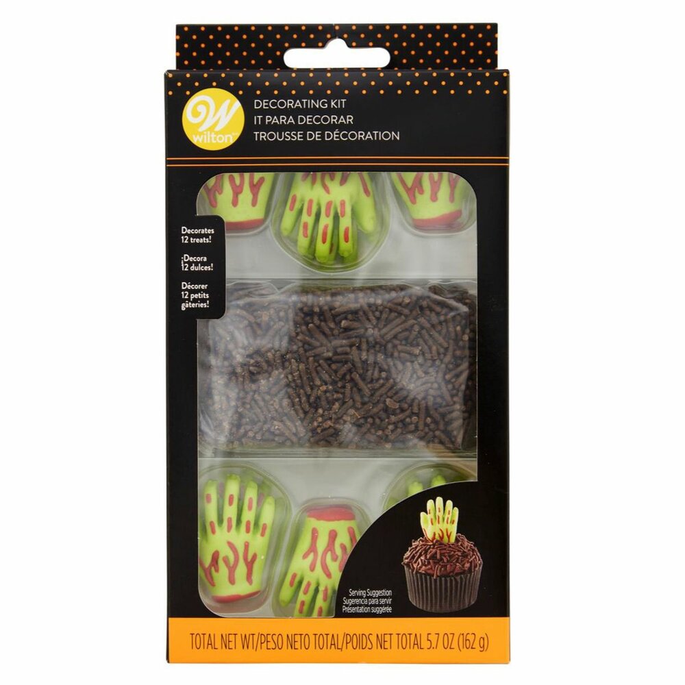 Wilton Zombie Hand Decorating Kit &ndash; 12 Pieces
