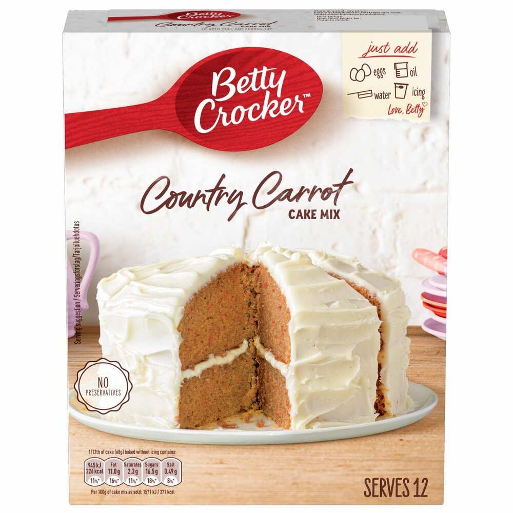 Betty Crocker Chocolate Fudge Brownie Mix 415g