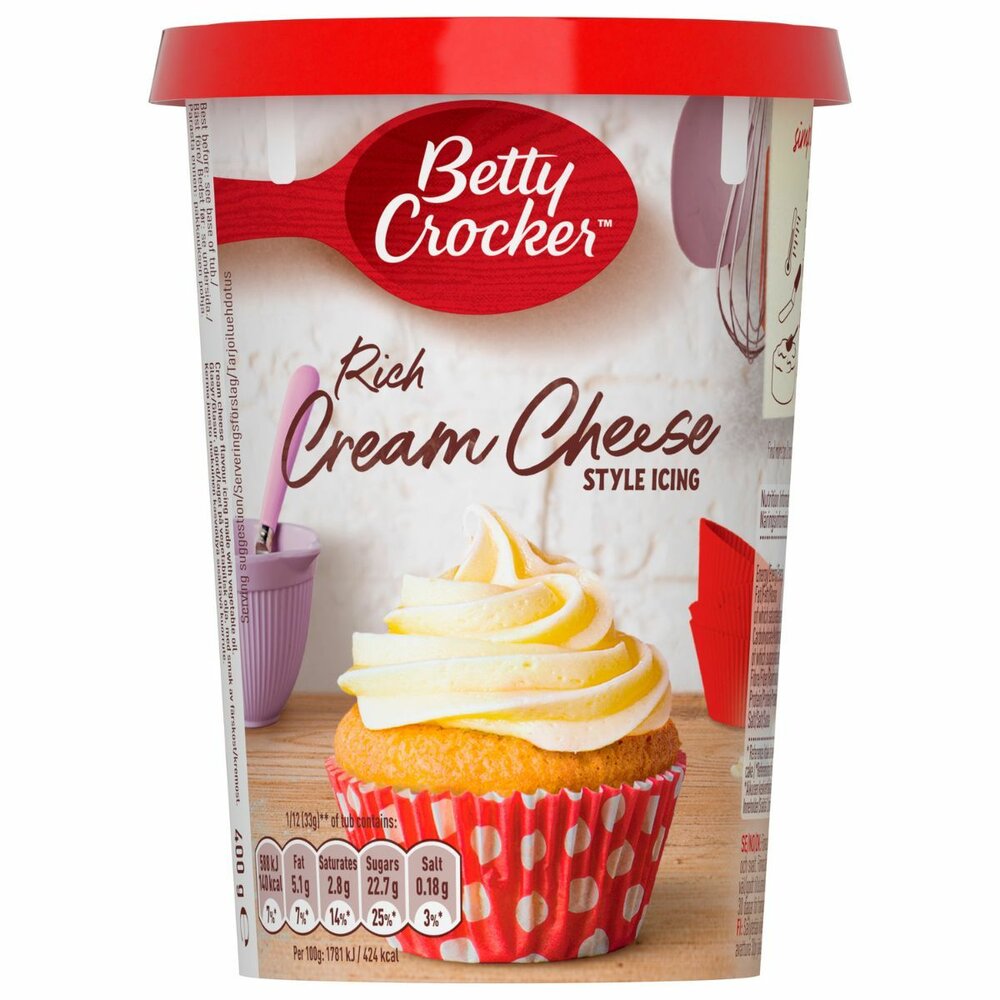 Betty Crocker Cream Cheese Style Icing 400g