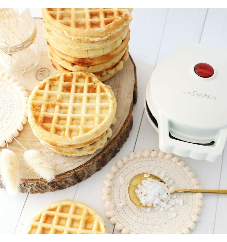 ScrapCooking Mini Waffle Factory Classic &ndash; Mini Waffle Maker &Oslash; 12 cm