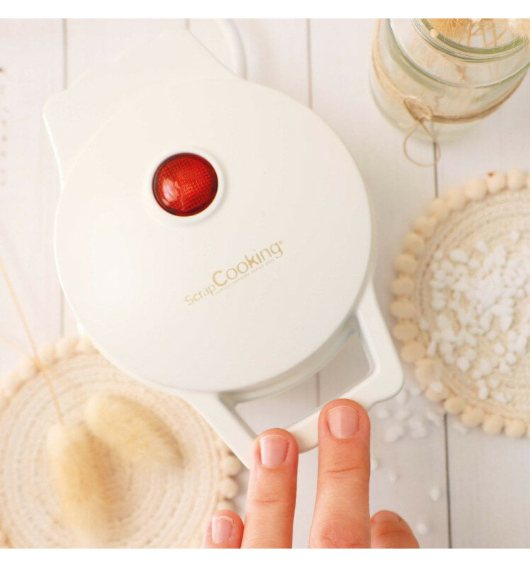 ScrapCooking Mini Waffle Factory Classic &ndash; Mini Waffle Maker &Oslash; 12 cm