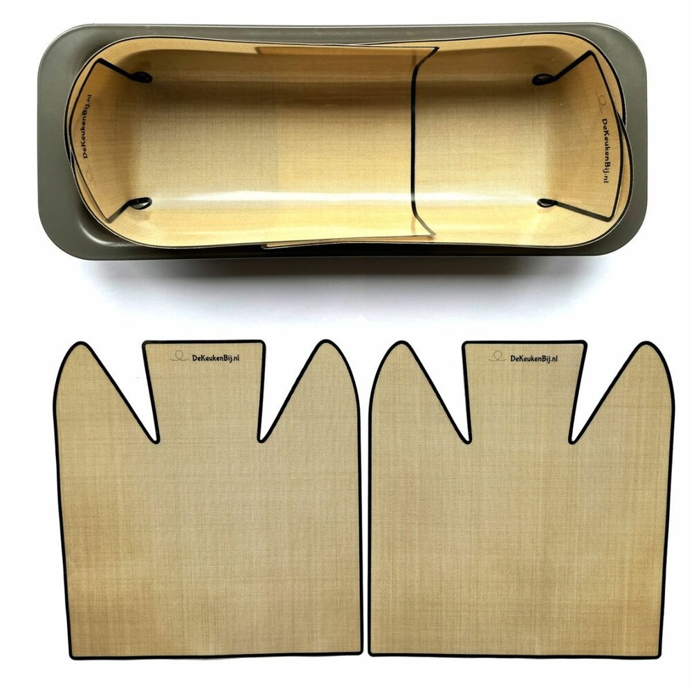 De KeukenBij Silikon Dauerbackfolie f&uuml;r Kastenformen 18&ndash;31 cm