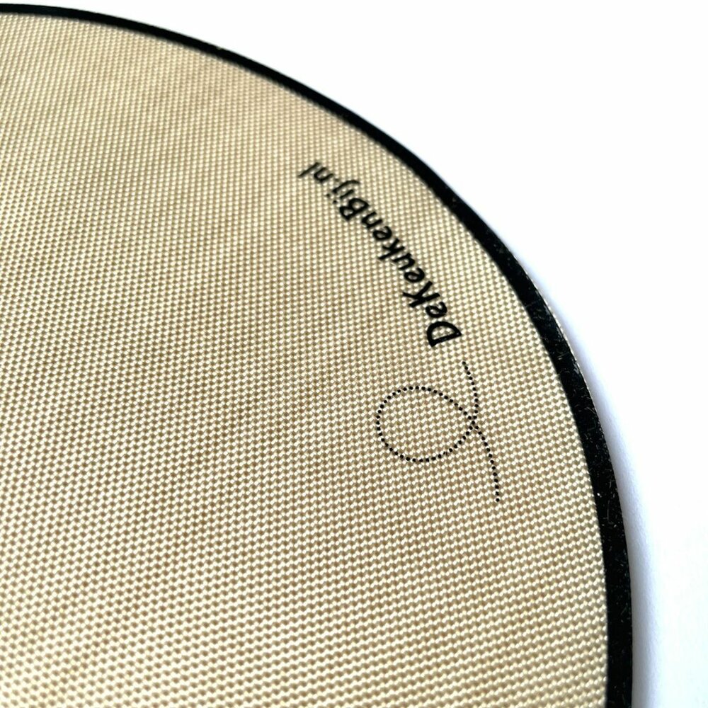 De KeukenBij Siliconen Herbruikbaar Bakpapier Rond &Oslash;18 cm
