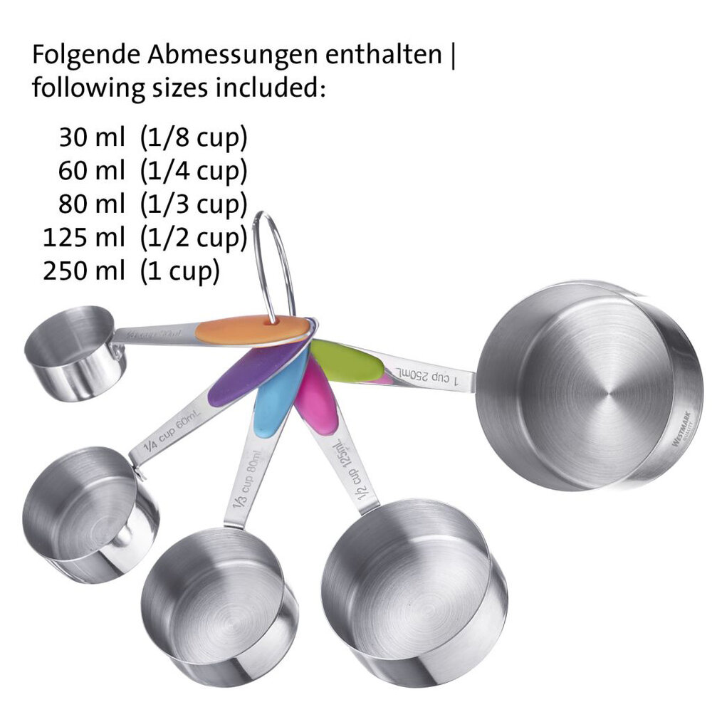 Westmark Maatlepels Pendo Groot &ndash; Set/5