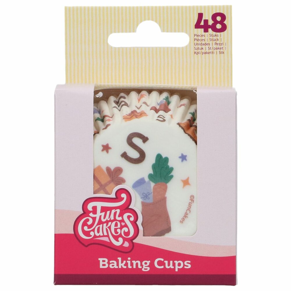 FunCakes Cupcakevormpjes Sinterklaas pk/48