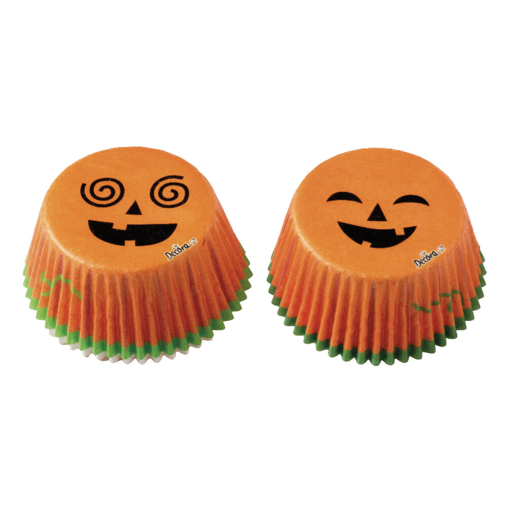 Decora Spirited Pumpkin Baking Cups &ndash; 36 pcs