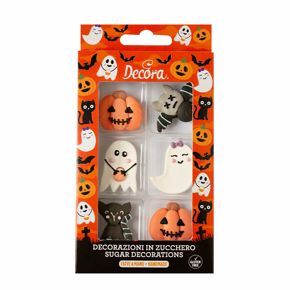 Decora Suikerdecoraties Halloween &ndash; Set/6