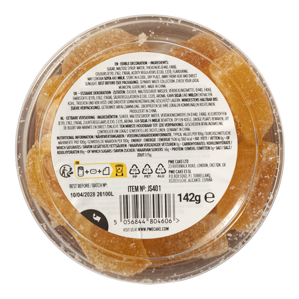 PME Jelly Sweets Citroenschijfjes
