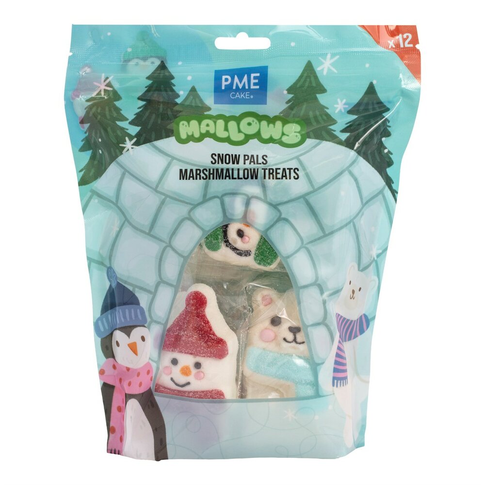 PME Snow Pals Marshmallows 12 stuks
