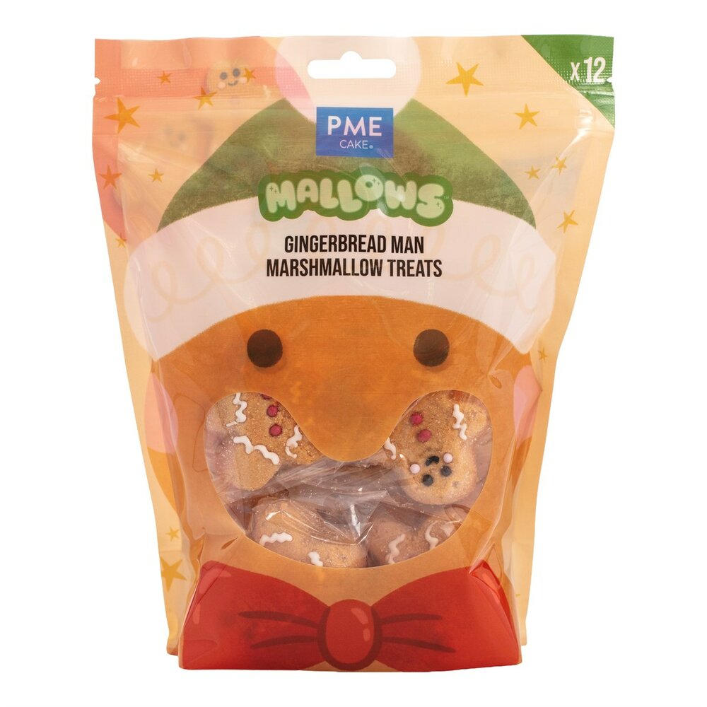 PME Gingerbread Man Marshmallows 12 stuks