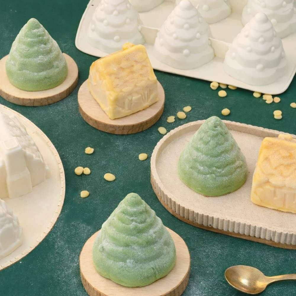 Scrapcooking Siliconen Bakvorm 6 Kerstbomen