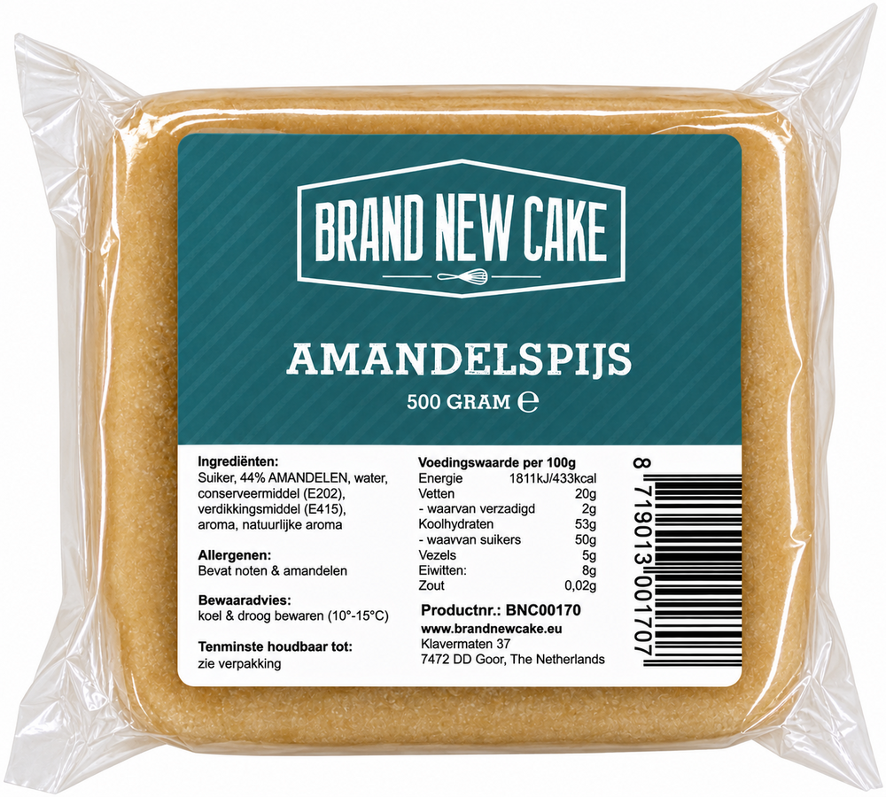 BrandNewCake Amandelspijs 500 gram