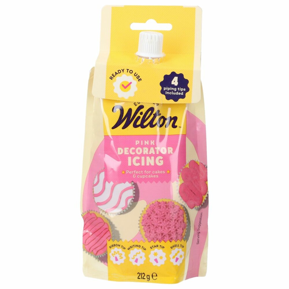 Wilton Decorator Icing Pink 212g