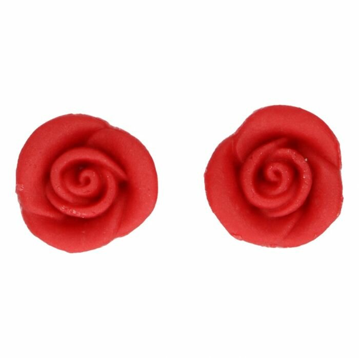 FunCakes Fondant Decorations Roses Red set/6