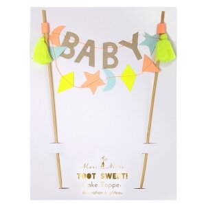 Meri Meri Baby Cake Topper