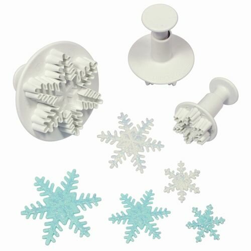 PME Snowflake Plunger Cutters &ndash; Set/3
