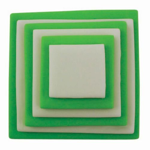 PME Viereckigen Plastikausstecher Set/6