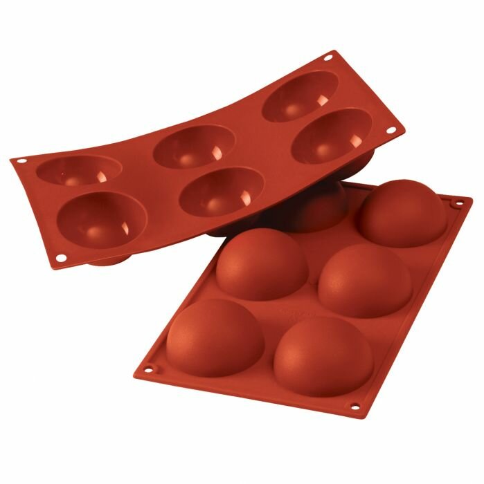 Silikomart Siliconen Bakvorm Semisfera Halve Bol &Oslash;7cm