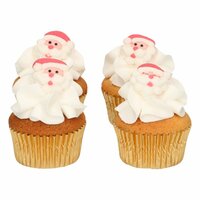 FunCakes Suikerdecoratie Kerstman Set/12