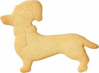 Birkmann Dachshund Christmas Cookie Cutter 7 cm 