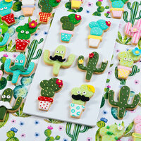 Decora Plastic Cookie Cutters Cactussen set/2