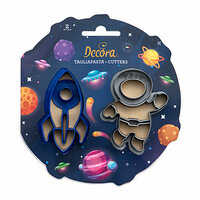 Decora Plastic Cookie Cutters Space 