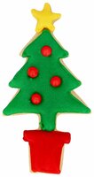 Birkmann Cristmas Tree With Pot Cookie Cutter 8,5 cm