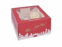 House of Marie Bo&icirc;tes &agrave; Cupcakes 4 Christmas pcs/2