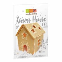 ScrapCooking XXL Christmas Cookie House Templates &ndash; Set/4