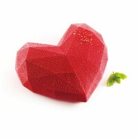 Silikomart Mould Amore Origami Geometric Heart Large