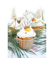 Scrapcooking Taart Toppers Betoverend Bos 4st