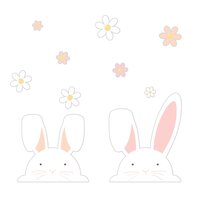 Ginger Ray Bunny Easter Window Stickers