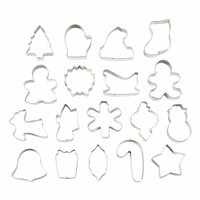 Wilton Metalen Uitsteker Set Holiday Set/18