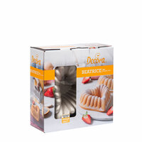 Decora Aluminium Bakvorm Tulband Beatrice 16 x 16 x h 6 cm